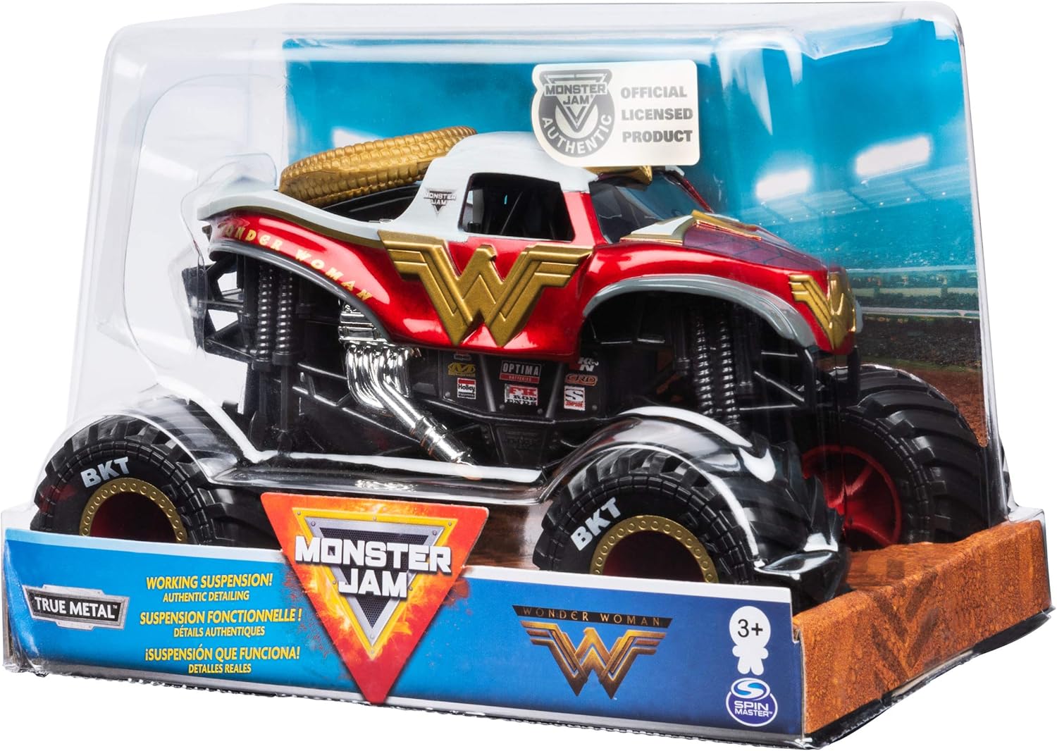 wonder woman monster truck toy