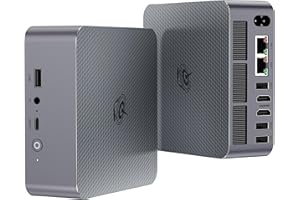 Beelink EQR6 Mini PC AMD Ryzen 7 6800H, 32GB LPDDR5 1TB PCIE4.0 SSD Dual LAN Mini Computer with AMD Radeon 680M, Dual 4K Display/ USB3.2/ WiFi6/ BT5.2 / Home/Office/Gaming Win 11 PRO