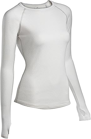 womens white base layer top