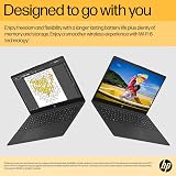 HP 15.6 Laptop Ryzen 5 7520U 8GB RAM 256GB SSD FHD Win 11 Chalkboard Gray view 8