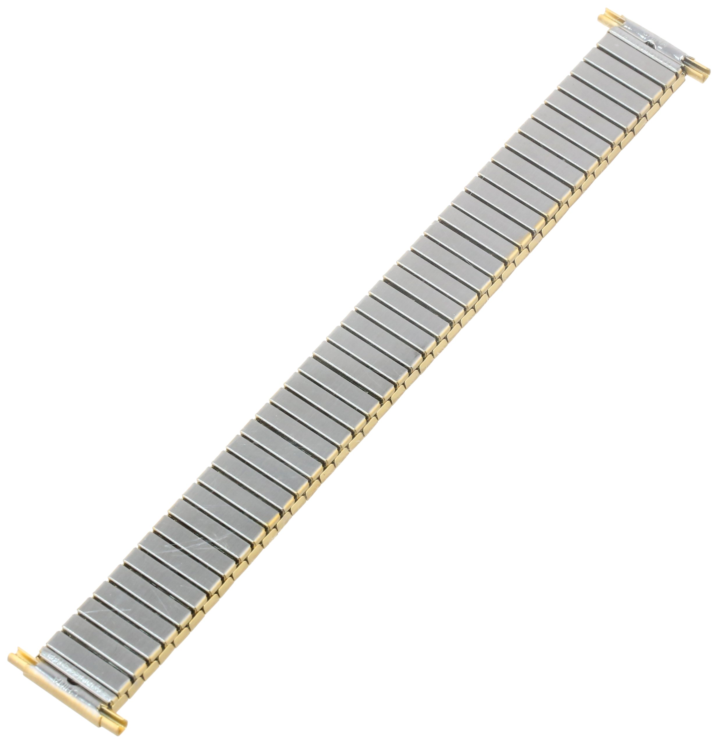 Voguestrap TX162Y Allstrap 16-21mm Gold Long-Length Expansion-Long Watchband