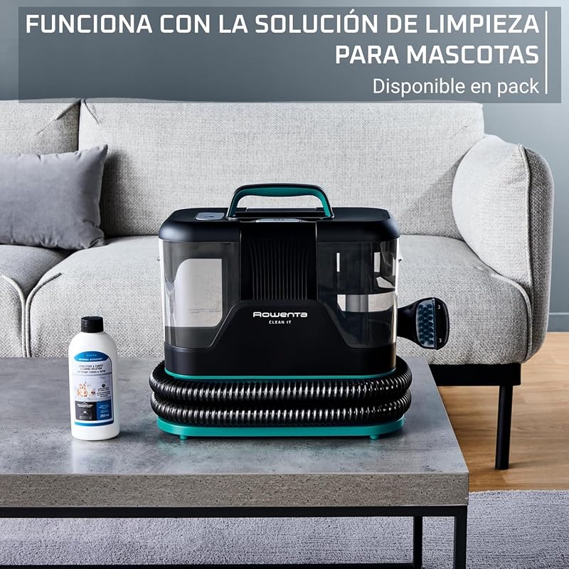 Clean It, Aspiradora tapicerías 750 W, 7 Acc, Hasta 13,5 kPa