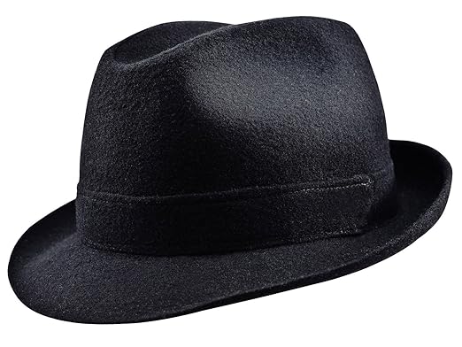 Sterkowski Wolle Genähter Hut Trilby Blues Brothers Vintage Style