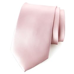 Spring Notion Men's Solid Color Satin Microfiber