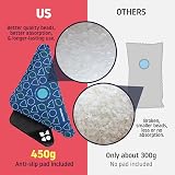 Hillington Reusable Triangle Car Dehumidifier Bags 450g 2-Pack view 4