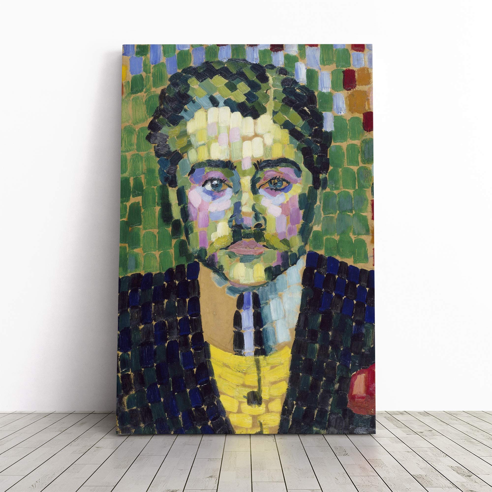 Robert Delaunay Jean Metzinger Canvas Print | Gallery Wrapped 30mm Frame Wall Art | 20x14 inches | Ready to Hang | Modern Picture | Living Room Bedroom Lounge Office