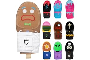 Got Game Baseball Sliding Mitt - Youth and Adult Sizes - Drippy Drip Accessory Gingerbread Man, Ice Cream, Alien, Ninja, Pencil, Cowboy