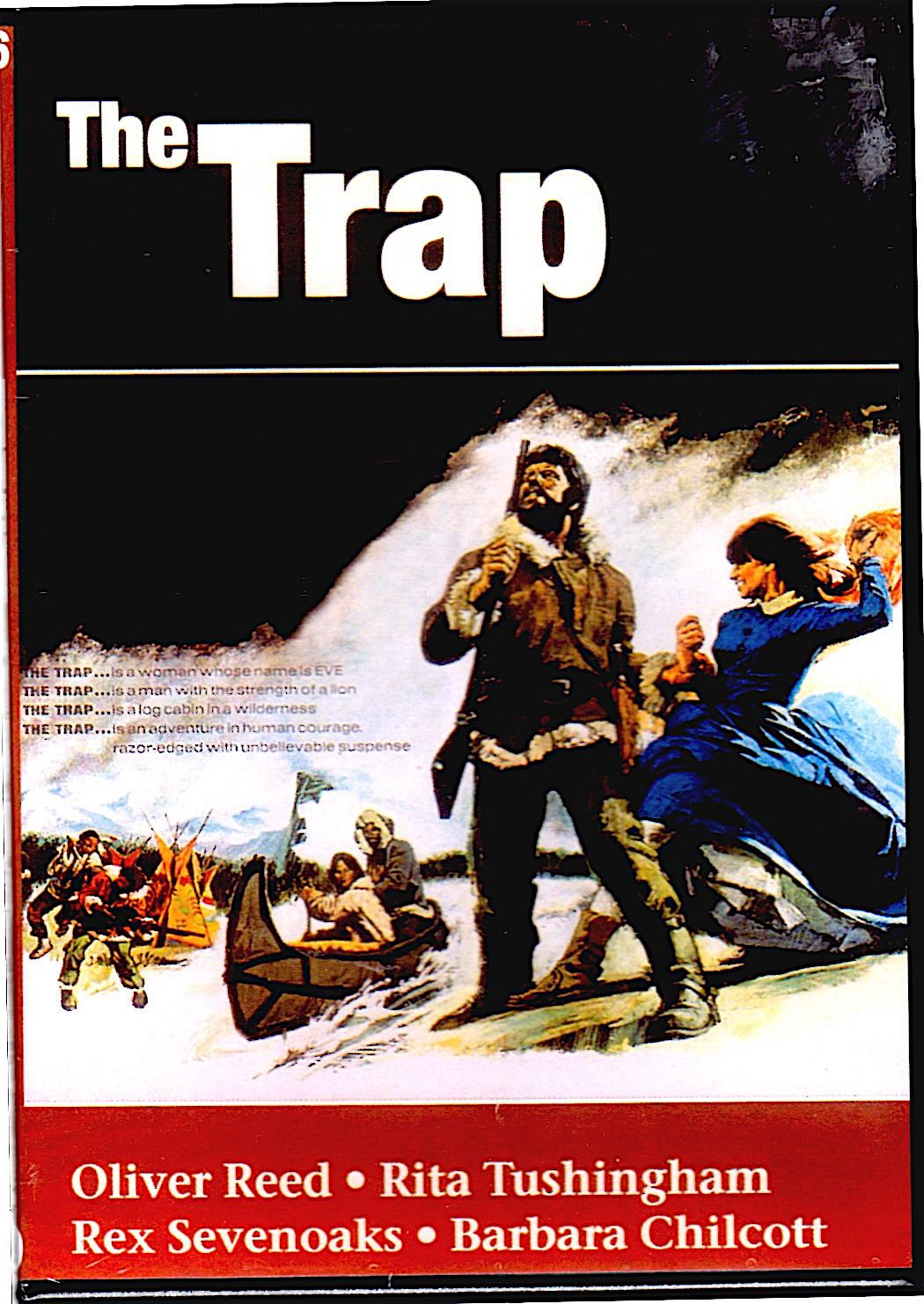 THE TRAP, REGION 1 IMPORT, OLIVER REED, RITA TUSHINGHAM Oliver Reed, Rita