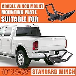 ECOTRIC 10x 4 1/2 Cradle Winch Mount Mounting Plate