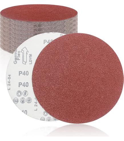 Disques De Ponçage Papier De Verre Grain 1500 - Oxyde D'Aluminium - Lot De 10 - Marque Uxcell