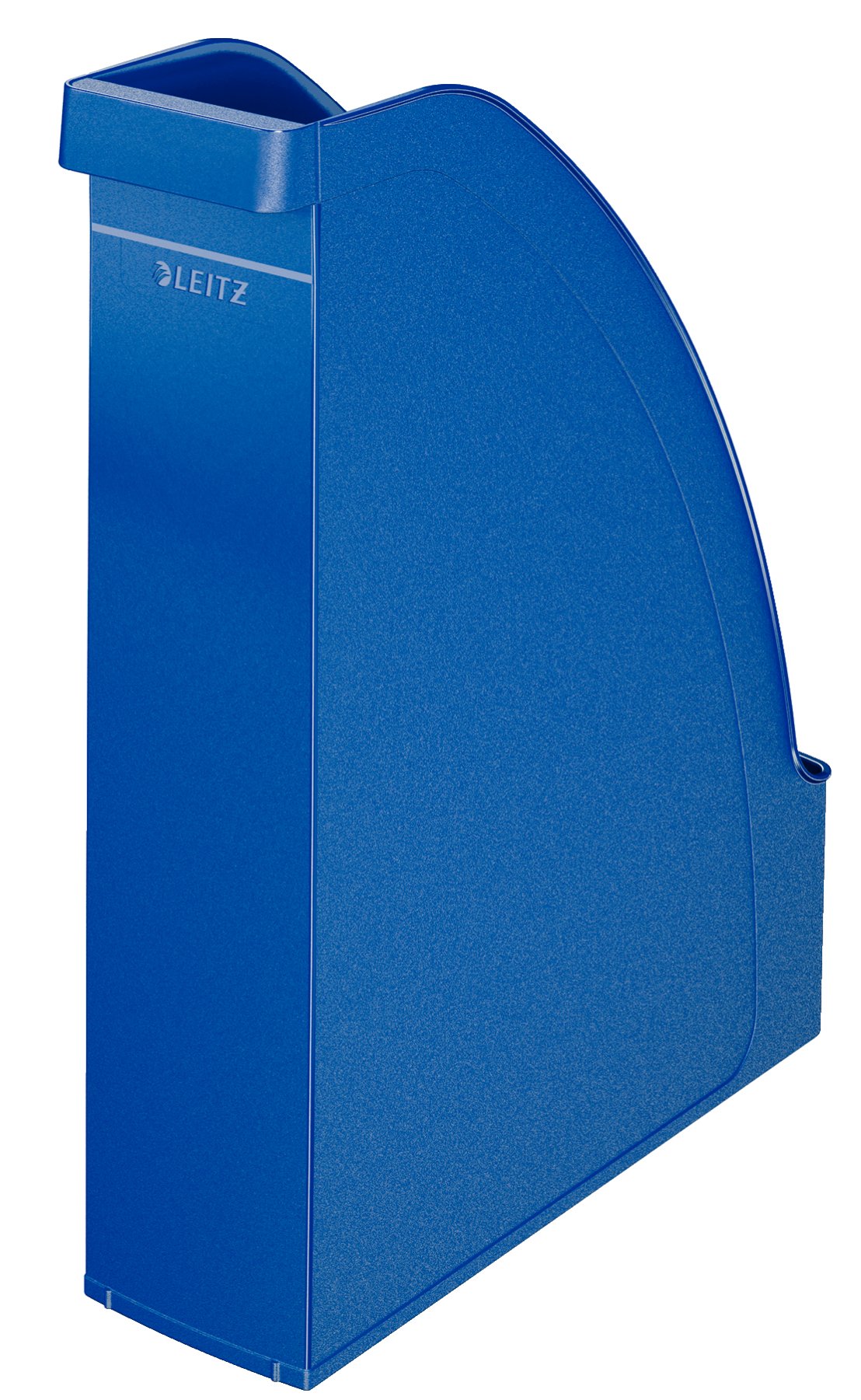 Leitz Plus Series Magazine File A4 Pack of 6 for Portrait and Landscape Use Blue 24760035