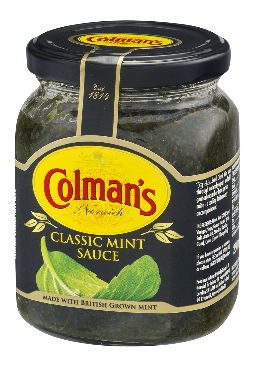 Amazon Colmans Sauce Mint Grocery Gourmet Food