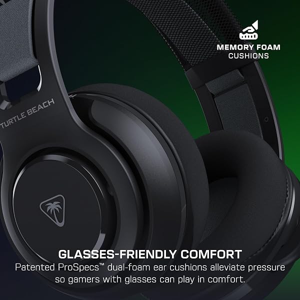 TURTLE BEACH ATLAS 200 WIRED MULTIPLATFORM GAMING HEADSET FOR XBOX, PLAYSTATION, PC W/ 3.5MM WIRED CONNECTION – 50MM NANOCLEAR DRIVERS, FLIP-TO-MUTE MIC, MEMORY FOAM CUSHIONS – BLACK