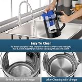 Gaberlee Electric Kettle 1.7L Glass Fast Boil Auto Shut-Off Blue LED view 7