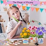 Ozzagar Paint & Plant Garden Kit for Kids Toys Flower Pots Seeds 4-14 view 8