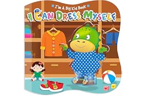 I Can Dress Myself - Touch and Feel Board Book - Sensory Board Book (Touch & Feel Sensory Board Books for Baby & Toddler Time)