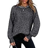 Dokotoo Womens Oversized Cozy Sweaters 2025 Long Sleeve Waffle Knit Casual Chunky Pullover Sweater Winter Clothes