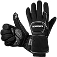 KINGSBOM -40F° Waterproof & Windproof Thermal Gloves - 3M Thinsulate Winter Touch Screen Warm Gloves - for Cycling,Riding,Run