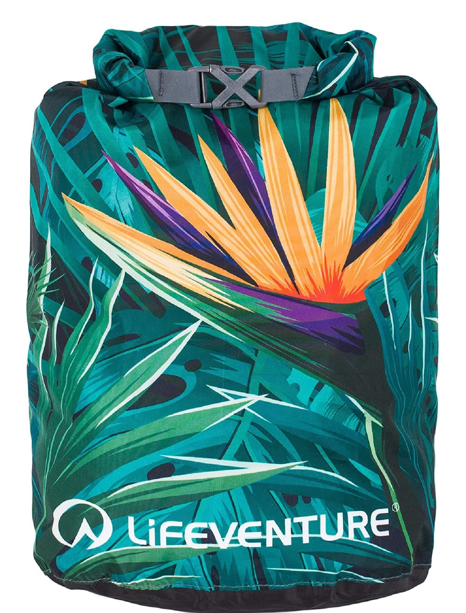 Lifeventure Waterproof Print Dry Bags 5 Litre Dry Sacks for Kayaking Rafting Boating Hiking Camping Travel Fishing Sea Swimming Paddleboarding Boat Drybags