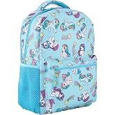 My Little Pony Classic Backpack - Twilight Sparkle, Rainbow Dash, and Fluttershy - MLP Kids School Bag - 16" Backpack with Front Pocket and Laptop Sleeve - Bookbag for Girls and Boys - Toddler &amp; Kids