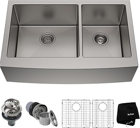 Kraus Khf203 36 Standart Pro Kitchen Stainless Steel Sink 35 88
