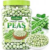 9oz Freeze Dried Peas &ndash; Whole Green Peas, Snack, Cooking &amp; Camping Food | Crunchy Green Peas Snack, Pantry Staple, Easy Cooking Ingredient for Soups, Ramen, Salads, Camping &amp; Quick Meals