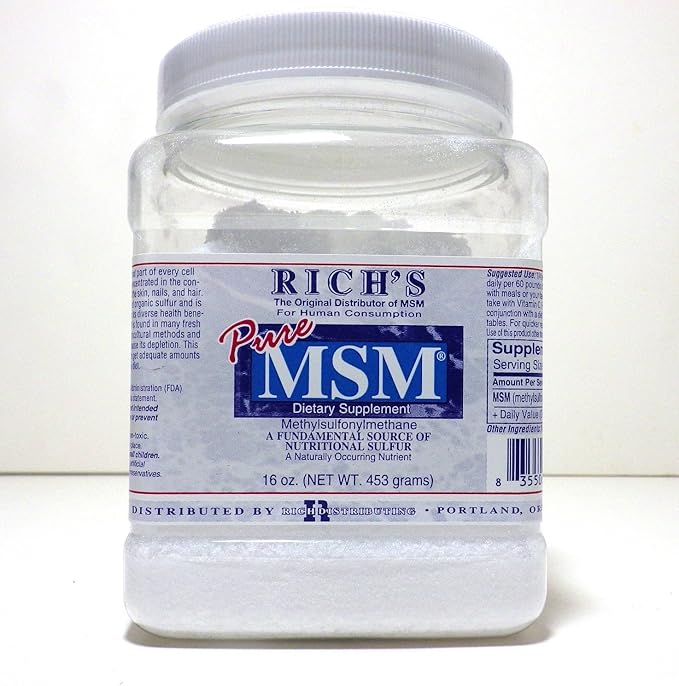 Rich's MSM Powder (1 Lb) Health & Personal Care