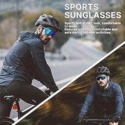YOZISS Cycling Glasses Polarized Sports Sunglasses