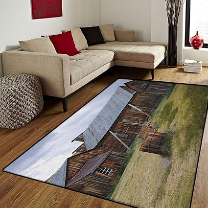 Amazon Com United States Bath Mat Non Slip California Old Barn Of