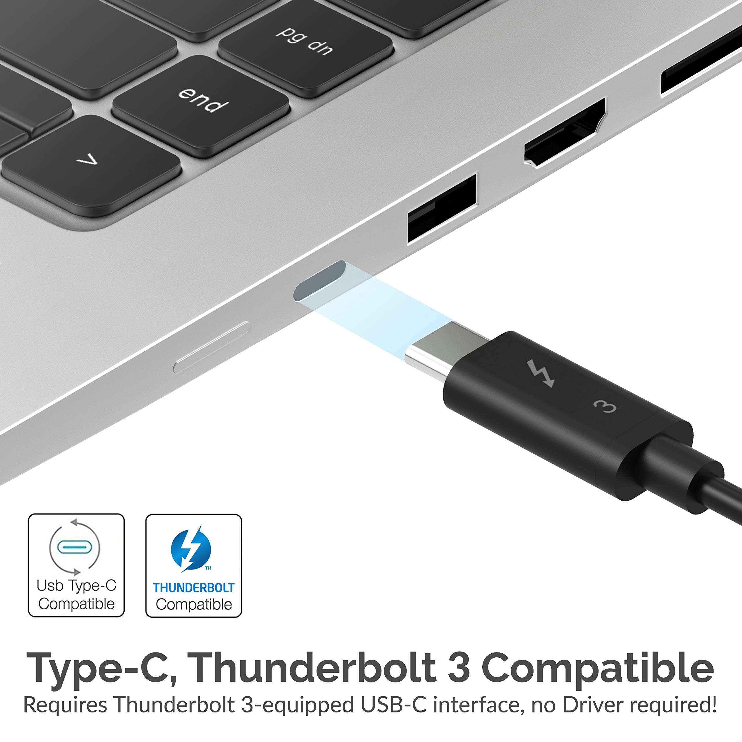 SABRENT Rocket XTRM 2TB Thunderbolt 3 External SSD (Up to 2400MBs/2400MBs R/W) (SB-XTRM-2TB)