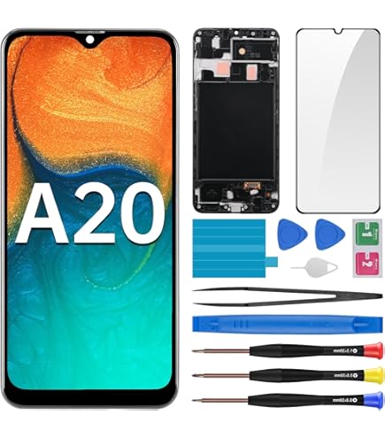Amazon.com: For A20 LCD Screen Replacement Touch Digitizer