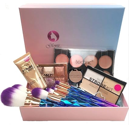 Caja de maquillaje de belleza/Set de regalo de cosméticos mixtos: Amazon.es: Belleza