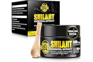 HMLYSHILAJJT Boysea Shilajit Pure Himalayan Organic Shilajit Resin - Gold Grade 100% Shilajit with 85+ Trace Minerals & Fulvic Acid for Focus & Energy, Immunity, 50 Grams