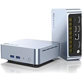 Getorli Mini PC AMD Ryzen 5 3501U (4C/8T, Max 3.7GHz) Small Desktop Computer 16GB DDR4 RAM 512GB NVMe SSD Budget Micro Compact PCs 4K HD Dual HDMI WiFi 6 BT5.3 Prebuilt OS-Home Office Gaming Streaming