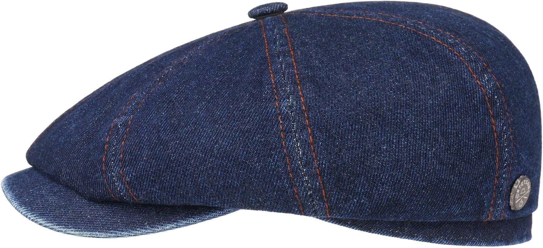 Stetson Hatteras Denim Newsboy Cap