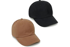 SEA ZAELA Toddler Boys Baby Girls Baseball Hats Kids Boy Caps Toddler Sun Hats for Summer Adjustable Size for 6M-6Y