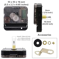 TIKROUND 12888 Quartz DIY Wall Clock Movement