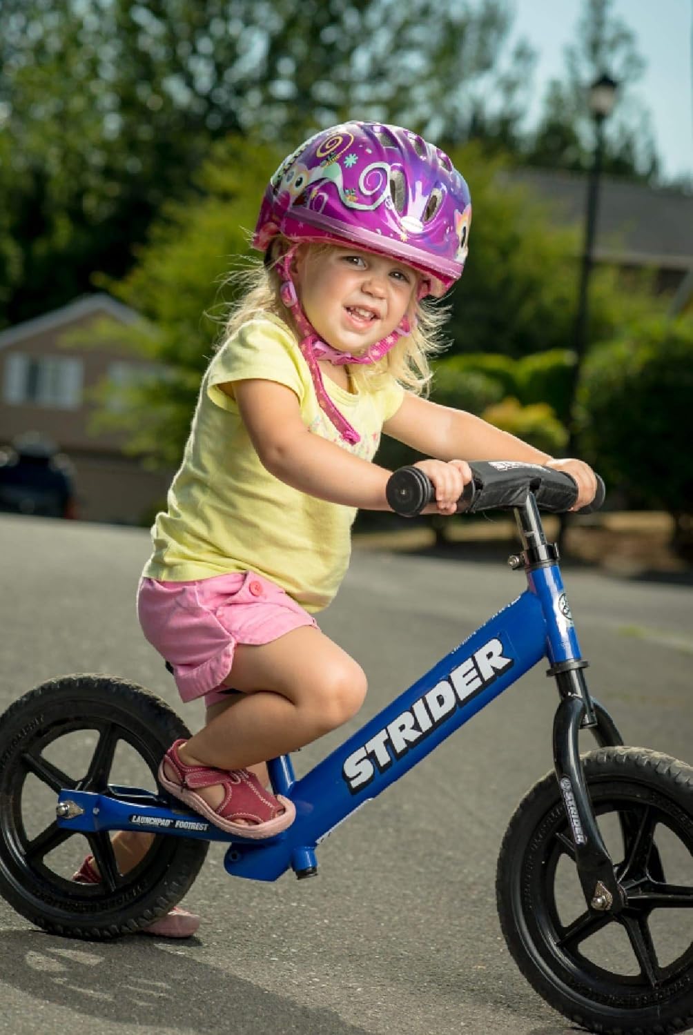 Strider - 12 Sport Balance Bike, Ages 18 Months to 5 Years, Blue: Sports & Outdoors