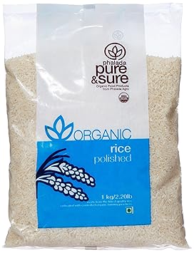 Pure & Sure Organic Polished Rice, 1kg