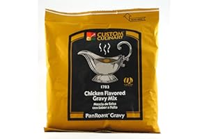 Custom Culinary PanrRoast Flavored Gravy Mix, Chicken, 12 Ounce