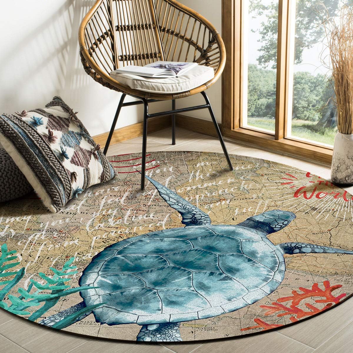 Beach Themed Outdoor Rugs / Beach Themed Area Rugs Black And White