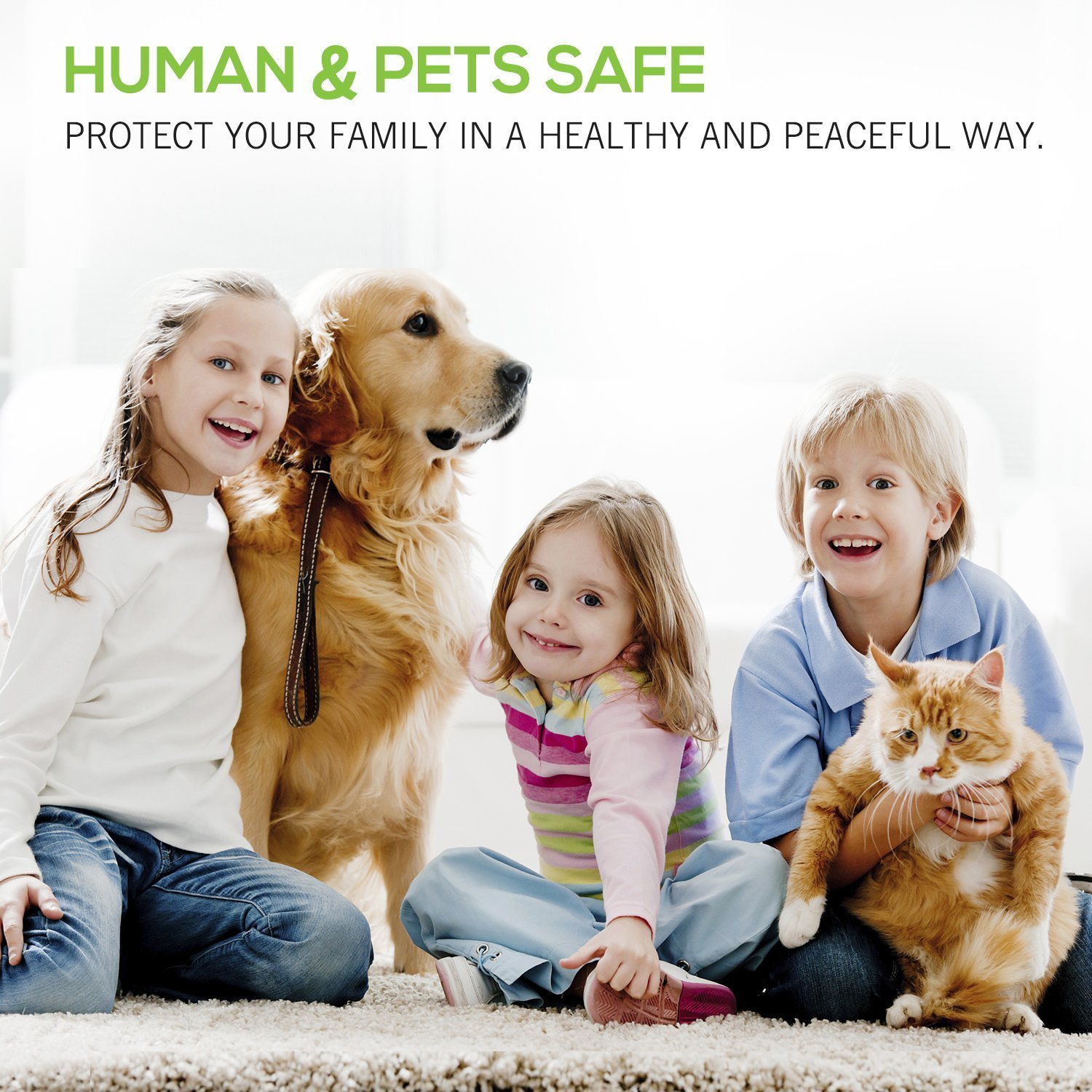 SUNETLINK [2018 NEW] Ultrasonic Pest Repeller & Mouse Repellent Plug in Pest Control - Insect Repellent & Bug Repellent for Mosquito,Mice,Rat,Bedbug,Roach,Ant,Fly,Flea,Spider Environment-friendly