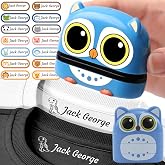 Name Stamp for Clothes，Name Stamp for Clothing Kids Waterproof,Double-Sided (White + Black Ink)，School Daycare Essentials，Personalized Signature Stamp