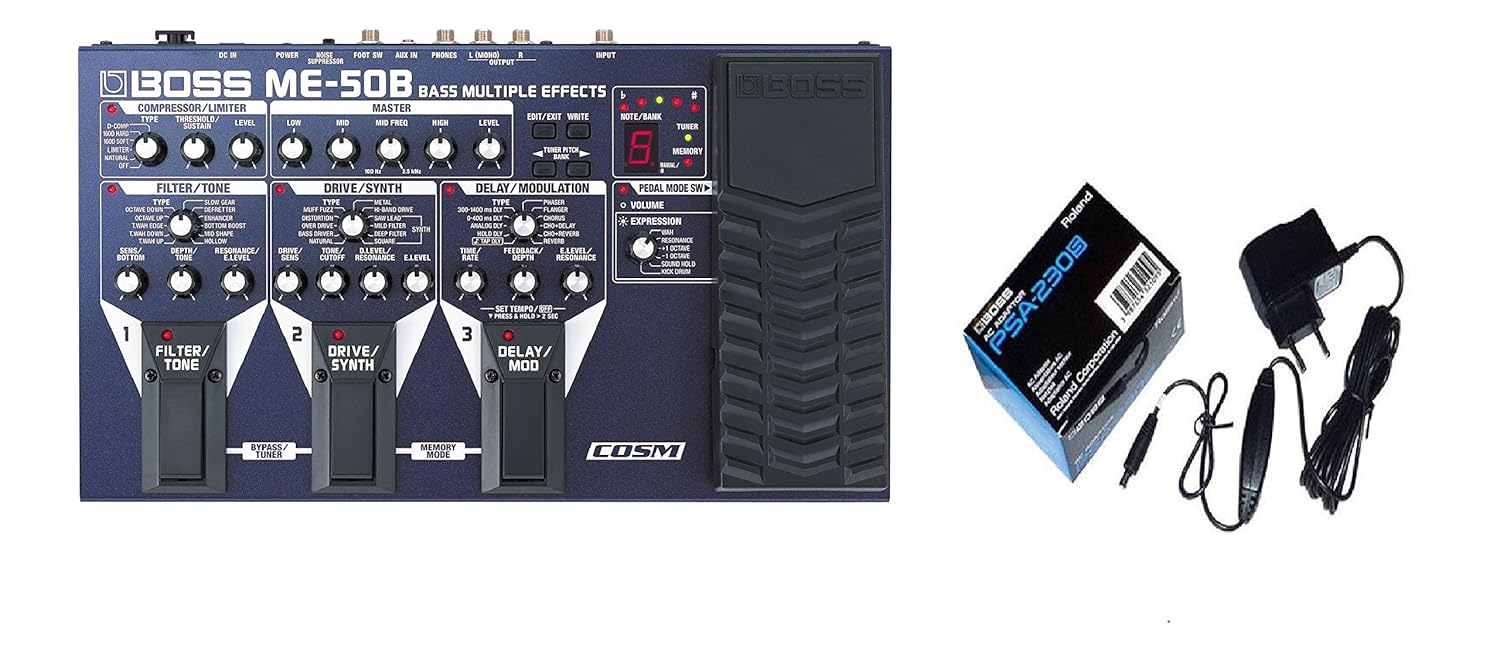 Boss Me 50 With Psa230 Adapter Amazon In Electronics
