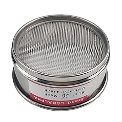 LABALPHA 20 Mesh Lab Sieves, Test Sieve #20