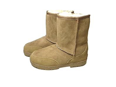 twin faced sheepskin boot