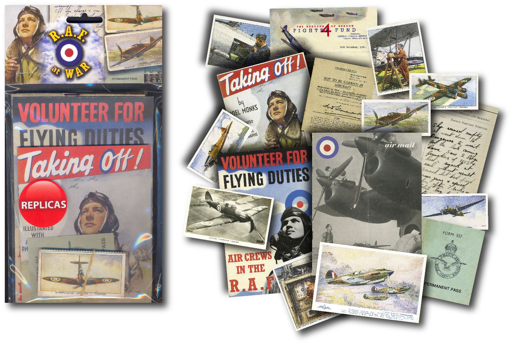 R.A.F. at War: World War 2 Memorabilia Pack by Resources for Teaching