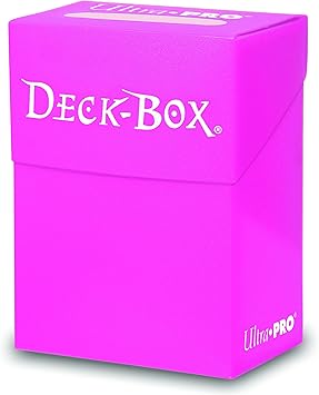 Ultra Pro Bright Pink Deck Box, Color, Talla Unica (84226): Amazon.es: Juguetes y juegos