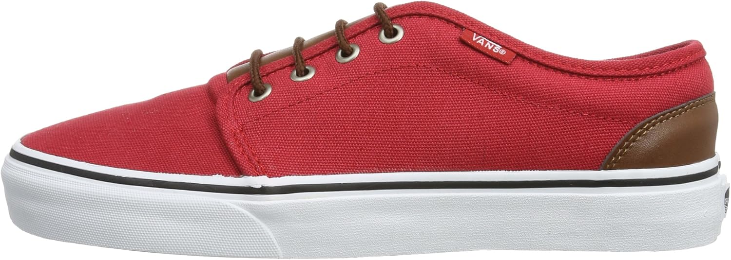 vans 106 vulcanized red