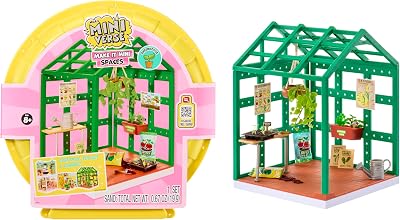 MGAs Miniverse Make It Mini Spaces Greenhouse Building Set